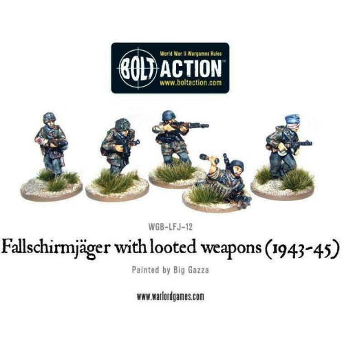 Bolt Action Fallschirmjager Looted Weapons New