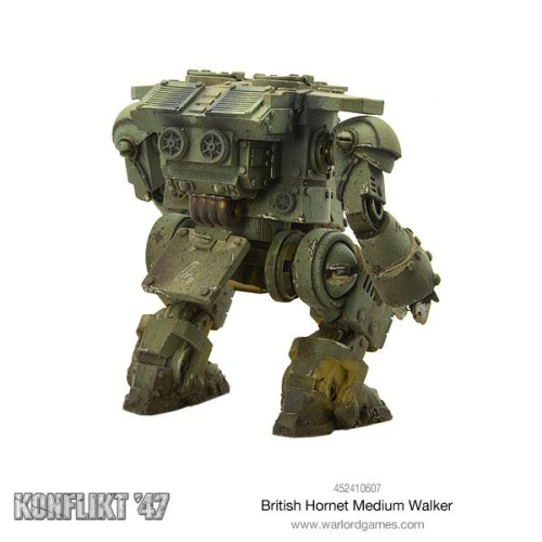 Bolt Action: Konflikt '47 - British Hornet Medium Walker New