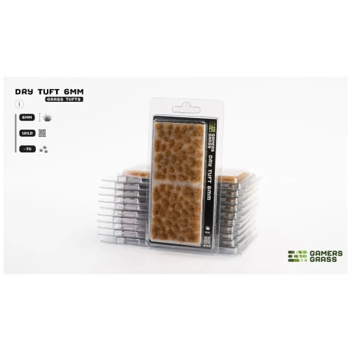 Gamers Grass Dry Tuft 6mm Wild Tufts