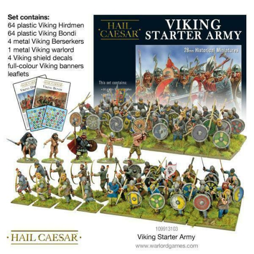 Hail Caesar Viking Starter Army New