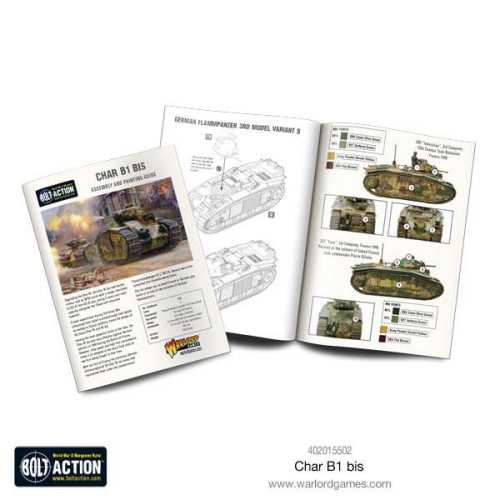 Bolt Action French Char B1 BIS New
