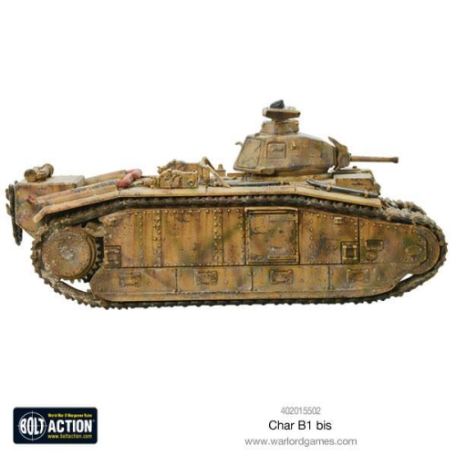 Bolt Action French Char B1 BIS New