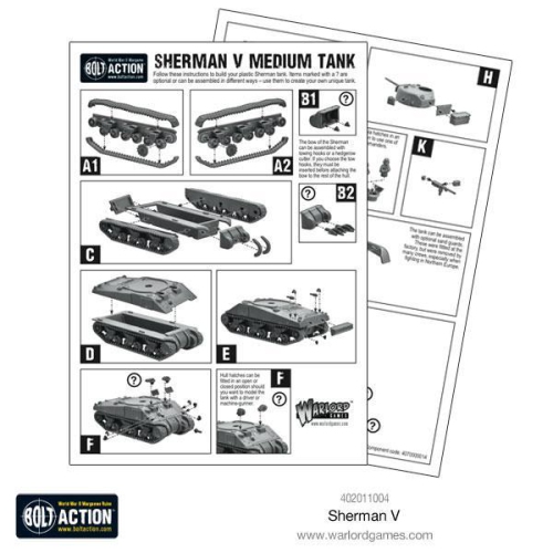 Bolt Action Sherman V New