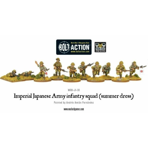 WARLORD GAMES  Bolt Action Imperial Japanese Army Infantry Squad New