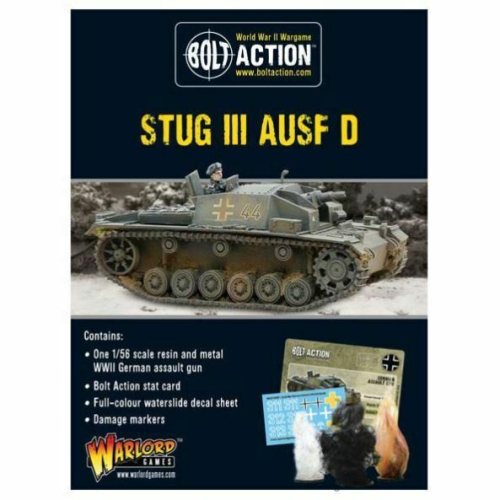 Action à boulonner Early Stug III Ausf D Nouveau