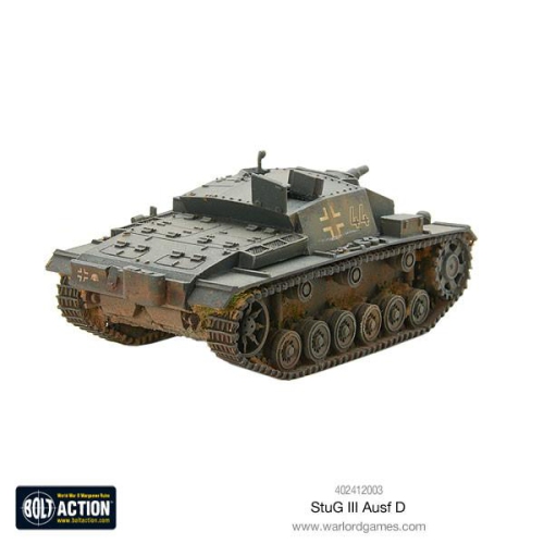 Action à boulonner Early Stug III Ausf D Nouveau