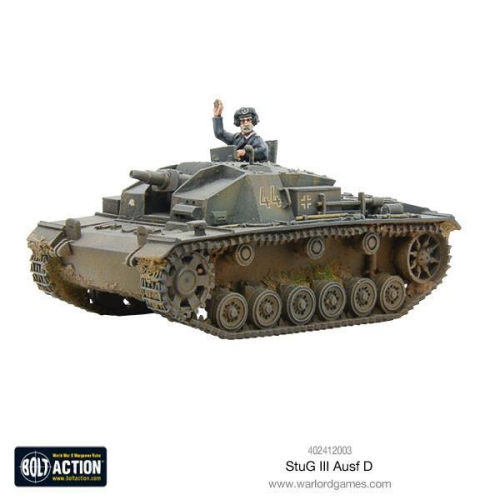 Action à boulonner Early Stug III Ausf D Nouveau