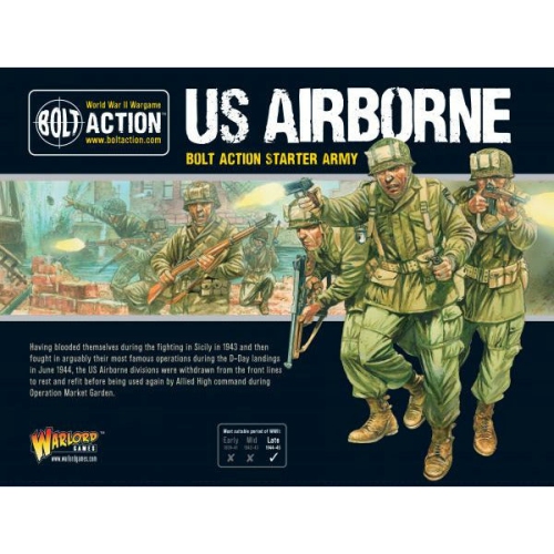 Bolt Action US Airborne Starter Army New