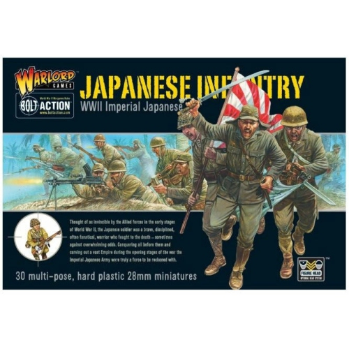 WARLORD GAMES  Bolt Action Japanese Infantry New
