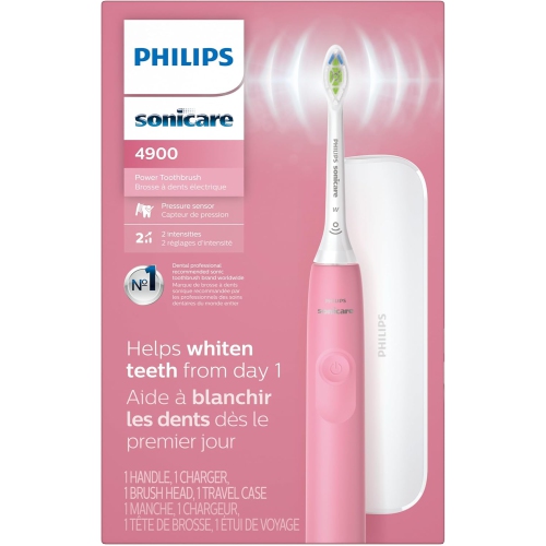 Philips Sonicare 4900 Rechargeable Electric Toothbrush - Deep Pink