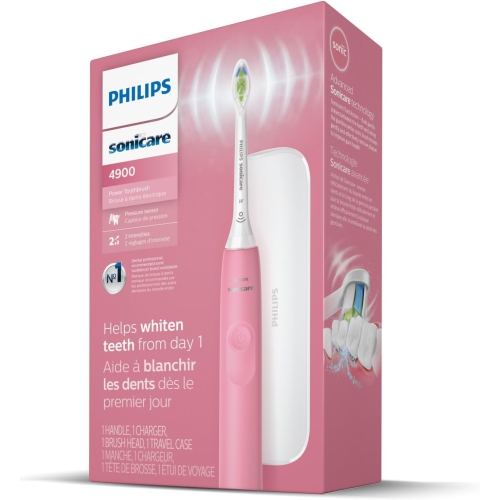 Philips Sonicare 4900 Rechargeable Electric Toothbrush - Deep Pink