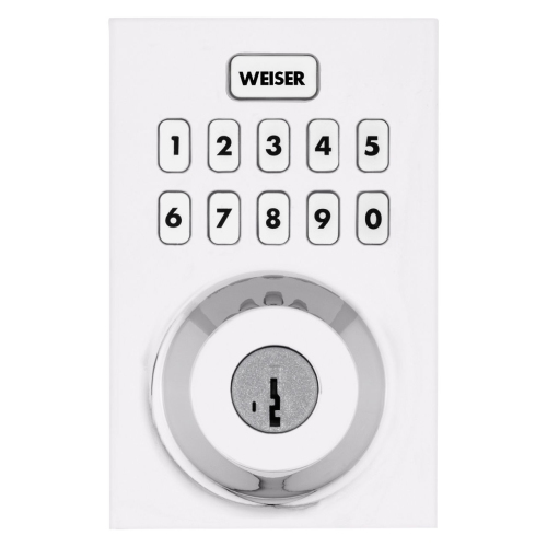 Pêne dormant traditionnel HomeConnect 620 de Weiser avec technologie Z-Wave - Clé intelligente