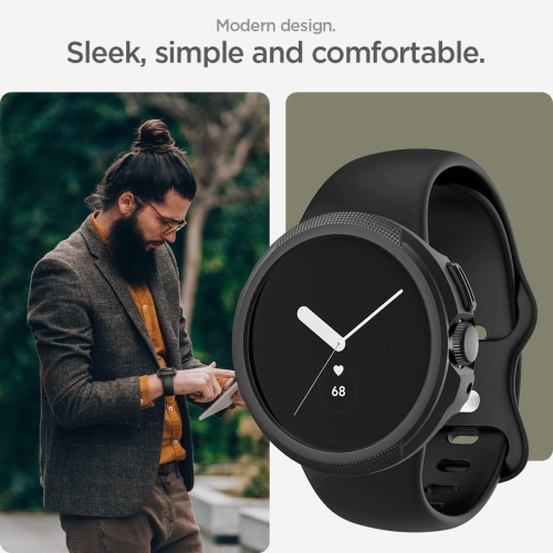 Spigen Liquid Air Designed for Google Pixel Watch 3/2/1 41mm Case Anti-Scratch Protective Soft TPU Cover