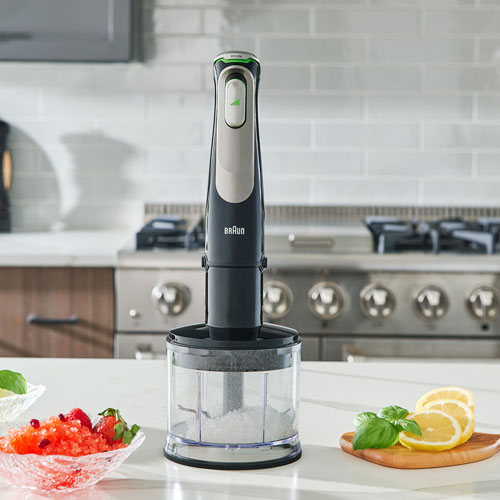 Braun MultiQuick 9 2L 700-Watt Hand Blender - Black Stainless Steel