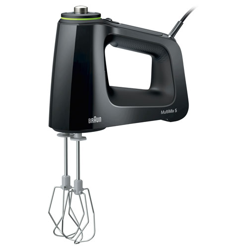 Mélangeur à main à 9 vitesses MultiMix de Braun - Noir