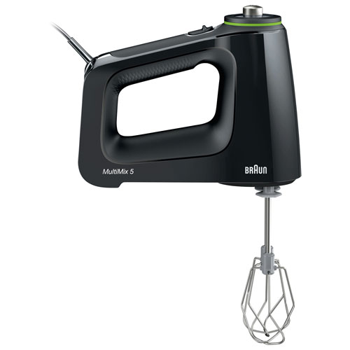 Mélangeur à main à 9 vitesses MultiMix de Braun - Noir