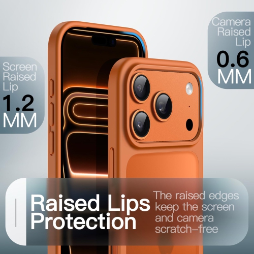 IPhone 17 Pro de 6,3 po, protection antichoc de qualité militaire contre les chutes, étui de téléphone minimaliste givré et translucide,