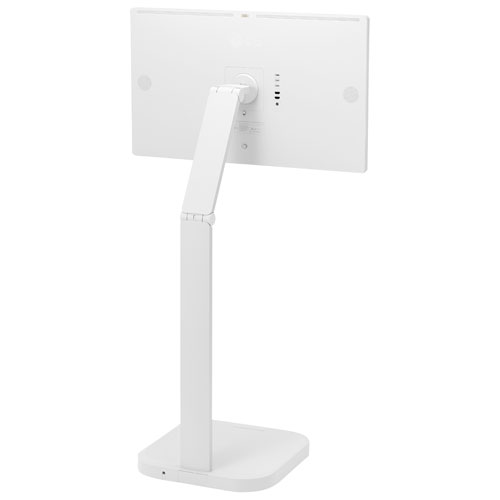 Moniteur intelligent tactile DEL IPS UHD 4K gris à gris 5 ms 60 Hz 32 po de LG - Blanc