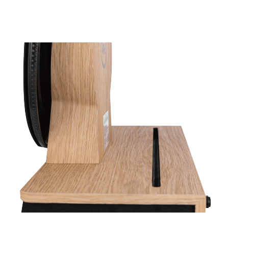 Fuse WRAP Vertical Vinyl Record Player Turntable with Bluetooth In/Out and FM Radio