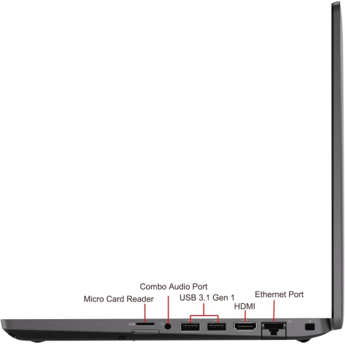 Dell Latitude 5400 14" Business Laptop - Intel Core i5-8365U - 16GB DDR4 - 512GB SSD - Windows 11 Pro - Black - Wireless Mouse by DELL - Refurbished condition - Image 6
