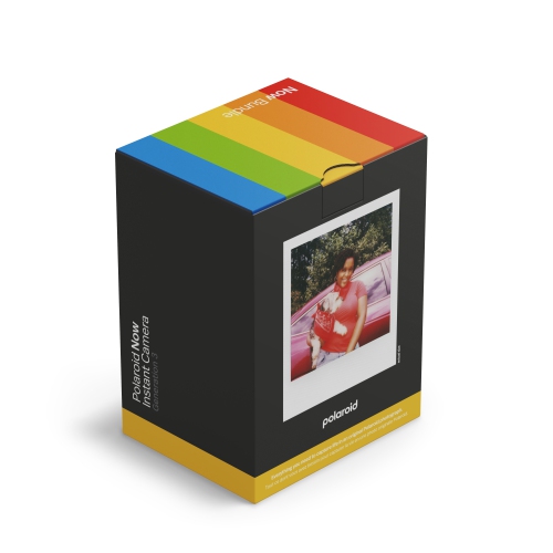 Polaroid Now Generation 3 Instant Camera + Color Film Bundle&nbsp;- Black