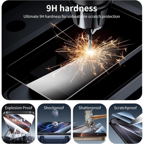 Paquet de 3 protecteurs d'écran pour iPhone 17 Pro Max d'Apple