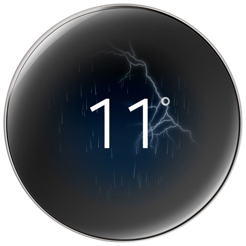 Google Nest Wi-Fi Smart Learning Thermostat (4th Generation) - Polished Silver by GOOGLE - Open Box condition - Image 2