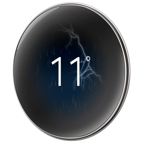 Google Nest Wi-Fi Smart Learning Thermostat (4th Generation) - Polished Silver by GOOGLE - Open Box condition - Image 4