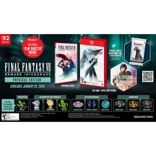 Final Fantasy VII Remake Intergrade MTG Edition avec Booster de jeu Magic: The Gathering - Final Fantasy