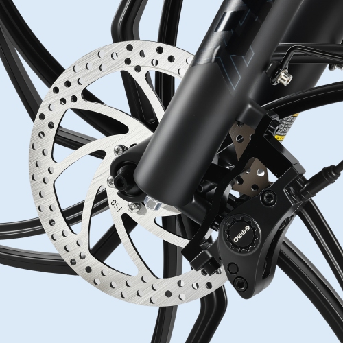 EMMO Trevo Pro Commuter Step Over Electric Bike - UL Certified - 48V17.5Ah SafeSeal Battery 110km Range, 500W - Hydraulic Brakes, Color Display -