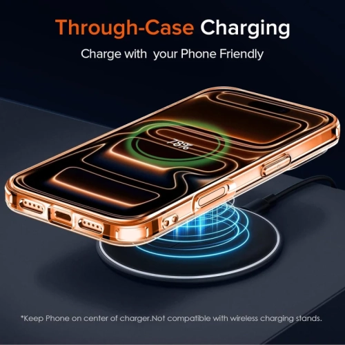 3-in-1 Clear Case for iPhone 17 Pro Max with 2-Pack Tempered Glass Screen Protectors – Military Grade Drop Protection, Hard Back, Slim Shockproof &