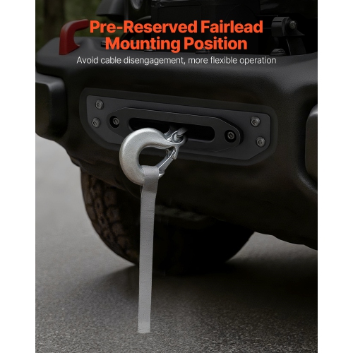 VEVOR Trailer Hitch Winch Mount for Jeep Wrangler