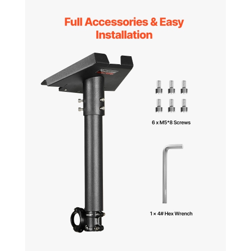 Starlink RV Ladder Mount, 360°Adjustable Angle Mounting Standard Gen 3 Pipe Kit