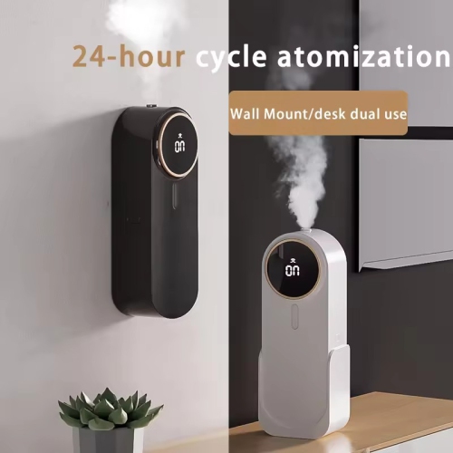 Essential Oil Diffuser - Wall Mount Air Freshener Dispenser, Waterless Aromatherapy Diffuser for Home, Office, Bathroom | Essential Oils not Included