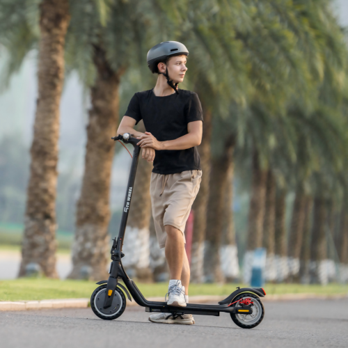 5TH WHEEL E16 Electric Scooter for Adults & Teens, Escooter with App, UL2272 Certified, 28km/h Speed, 19-21 km Range 300W Motor | LCD Display 265lbs