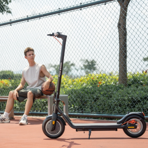 5TH WHEEL E16 Electric Scooter for Adults & Teens, Escooter with App, UL2272 Certified, 28km/h Speed, 19-21 km Range 300W Motor | LCD Display 265lbs