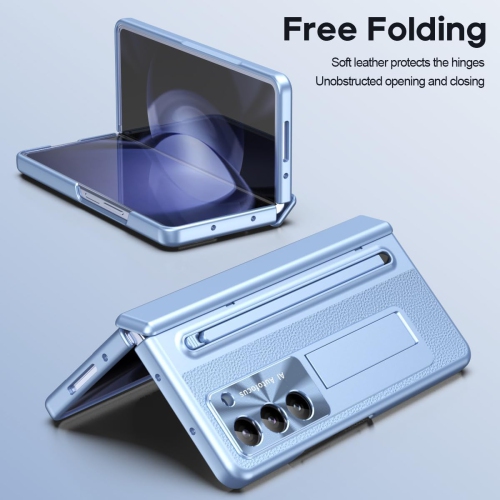 For Samsung Z Fold 6 cases, pen slot cases, screen protectors, and all-in-one drop cases - Blue UV Edges