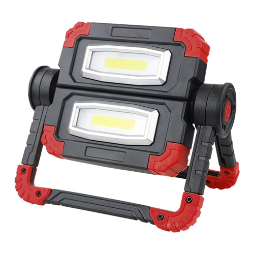 Nouvel éclairage de travail COB, projecteur extérieur, lampe de réparation pliante LED, lanterne portative, adapté au camping extérieur et éclairage