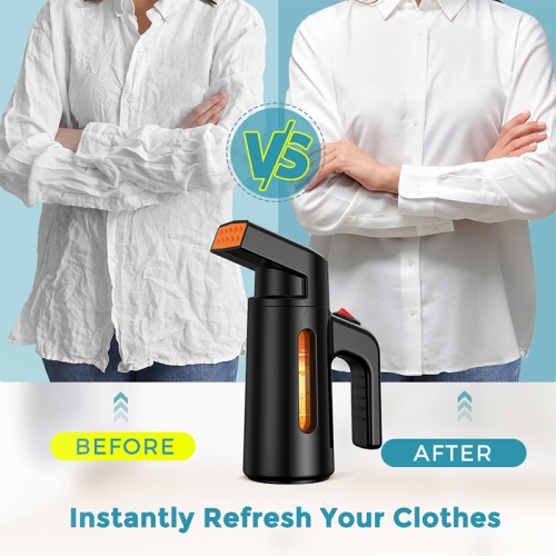Portable Handheld Garment Steamer, 700W Steam Wet/Dry, 180ml Water Tank, Dual Steam Vents, Powerful Ironing, Suitable for Multiple Fabrics
