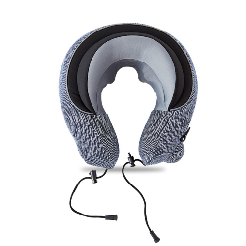 Home smart shoulder and neck massager, hot compress vibration + simulated human finger kneading, relieves work fatigue, suitable for home and office