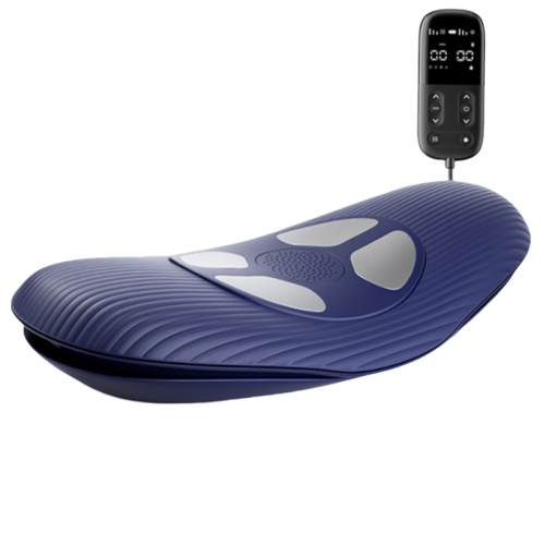 Extension de massage de taille&nbsp;: traction intelligente + massage de pouls + thérapie chaude vibration haute fréquence, soulagement de la