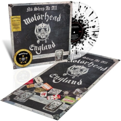 Motorhead - No Sleep At All [Clear/ Black-White Splatter LP] - - [Vinyl]