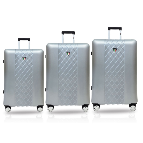 Ensemble de 3 valises Borsetta de Tucci – Équipement de voyage élégant et fonctionnel