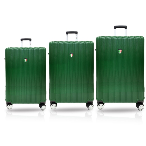 Ensemble de 3 valises Baratro de Tucci – Élégant, fonctionnel et prêt pour le voyage