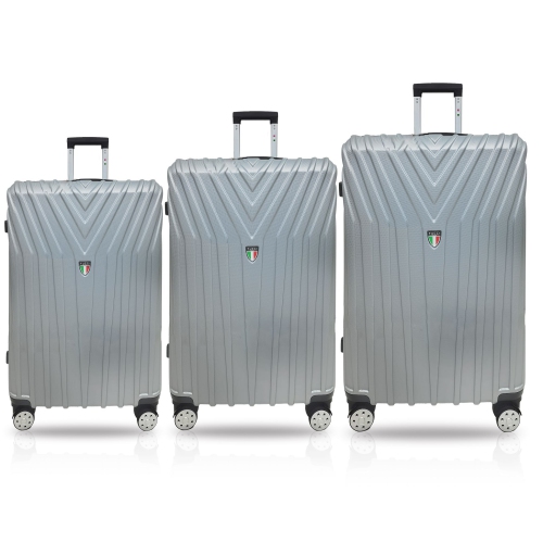 Ensemble de 3 valises rigides haut de gamme BORDO de Tucci