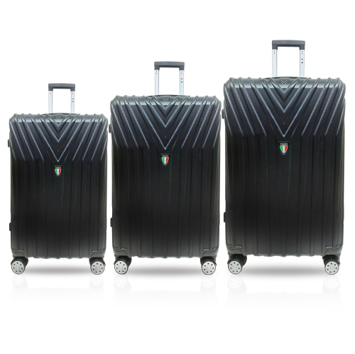 Ensemble de 3 valises rigides haut de gamme BORDO de Tucci
