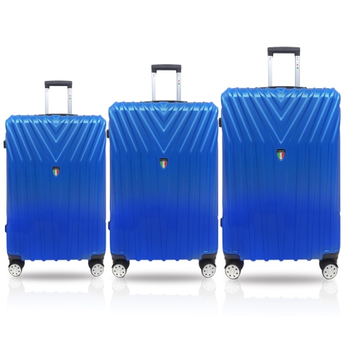 Ensemble de 3 valises rigides haut de gamme BORDO de Tucci
