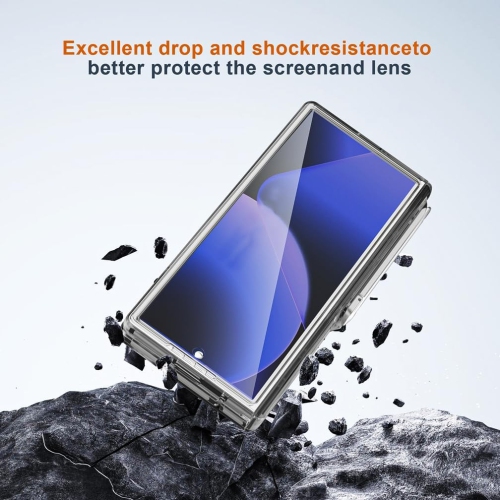 [CS] Hybrid Magnetic Wireless Charging MagSafe Case Back Cover for Samsung Galaxy Z Fold 7, Clear