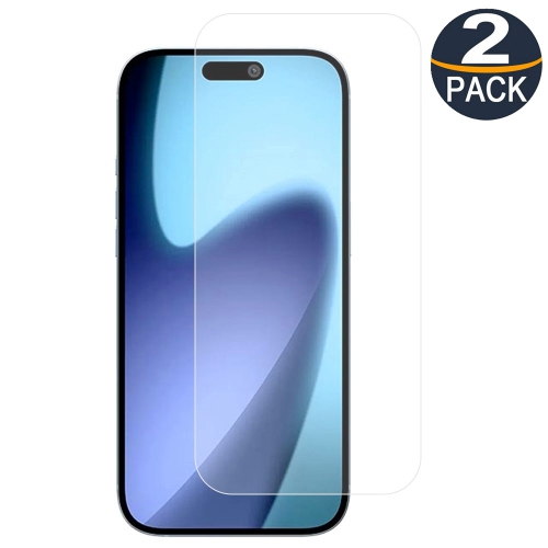 [2 paquets] Protecteur d'écran en verre trempé Premium de CSmart pour iPhone 17 Air, étui et sans bulles