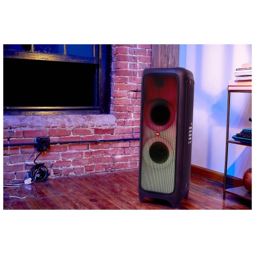 Boîte ouverte - Haut-parleur de fête Bluetooth PartyBox 1000 de JBL + tout nouveau microphone sans fil de JBL EN SOLDE